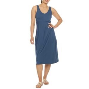 Eddie Bauer Tank Dress Rust Orange Women Size M